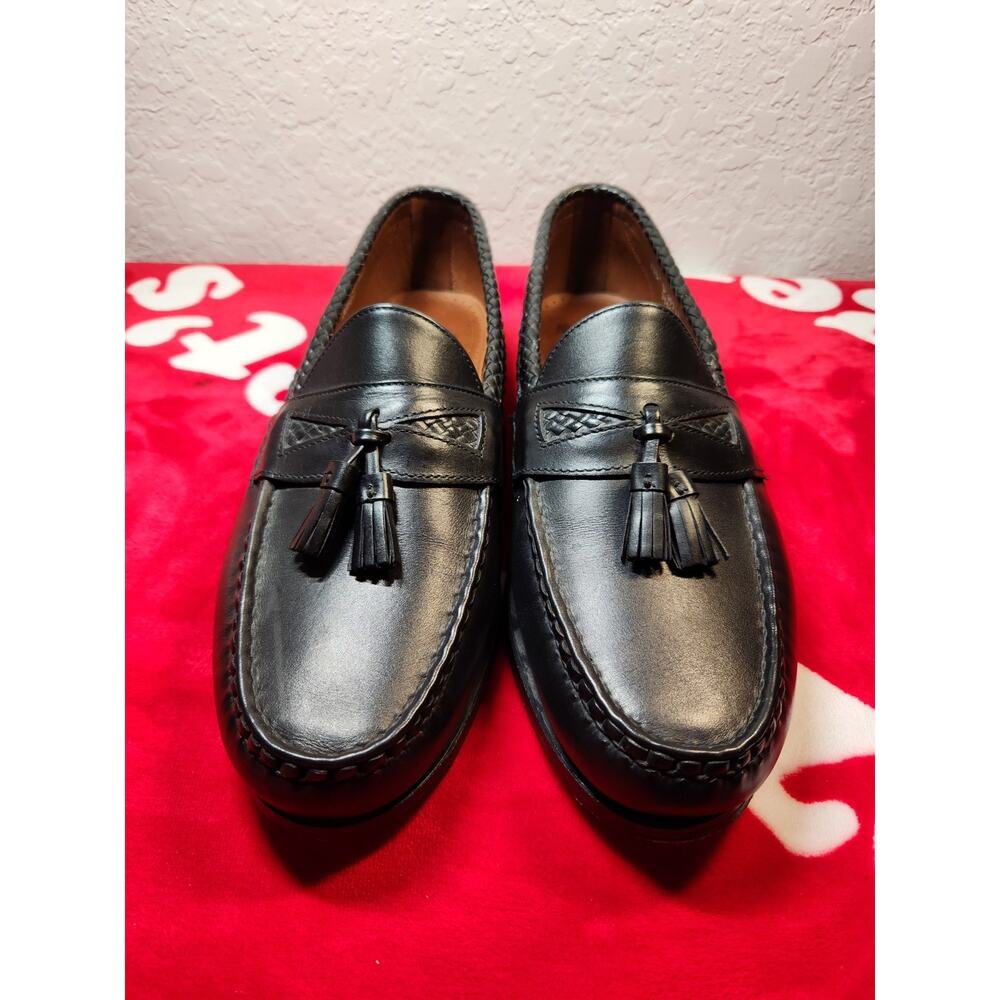 Allen Edmonds Maxfield Black Leather Tassel Loafers Men’s Size 11.5